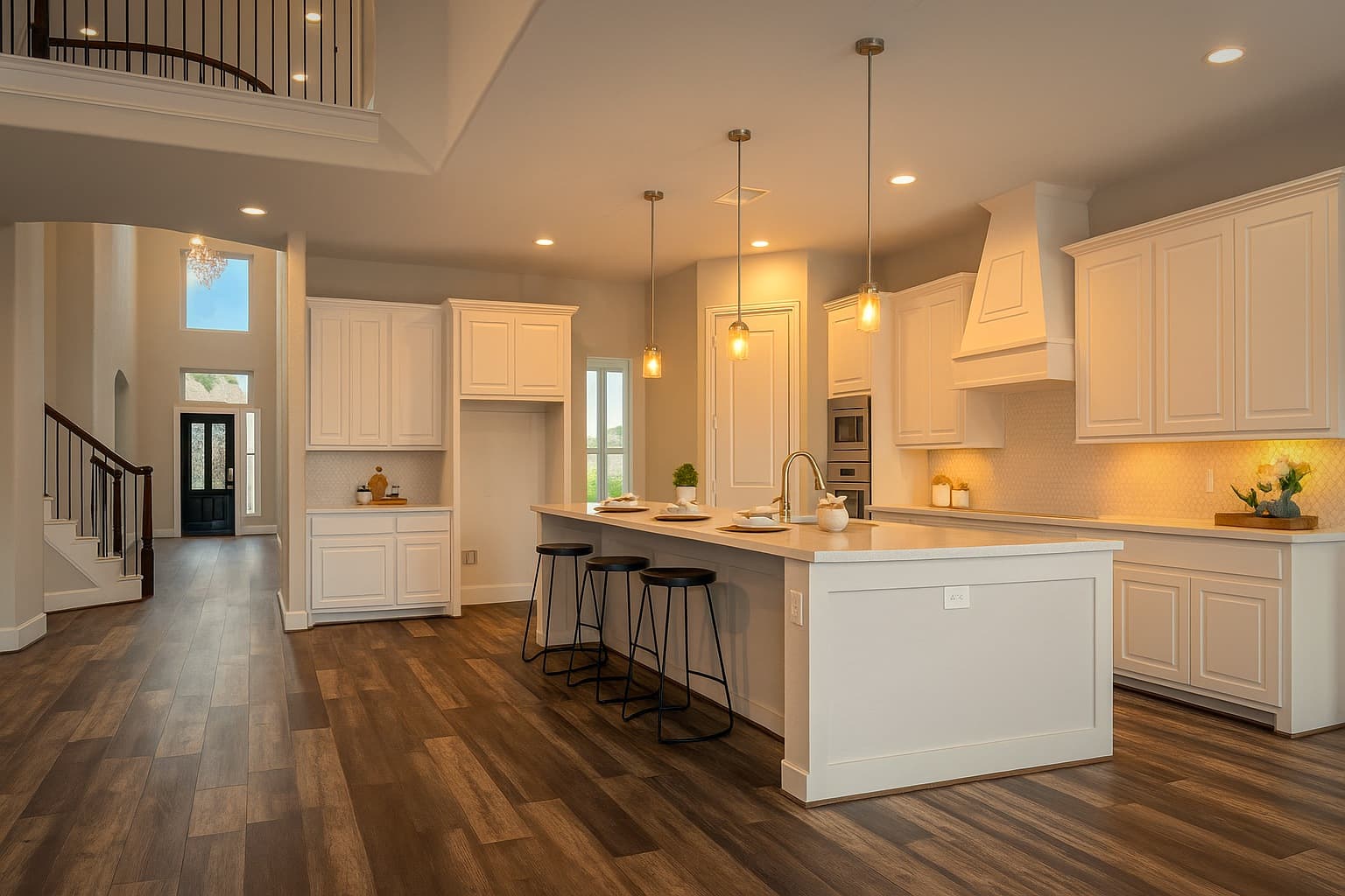 Bear Builders custom home, kitchen interior